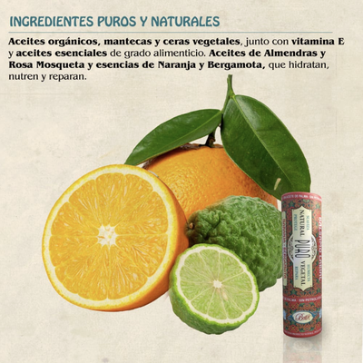 Bálsamo Labial Naranja Bergamota